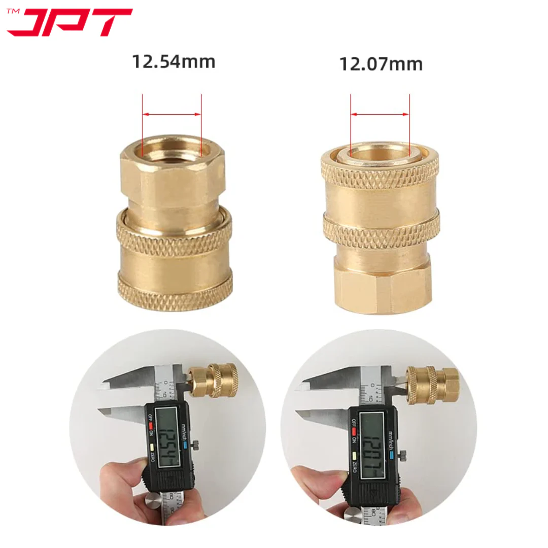 JPT Heavy Duty 1/4-Inch Quick Connect & Disconnect Female Connector And 1/4-Inch Quick Female Coupler - Image 5