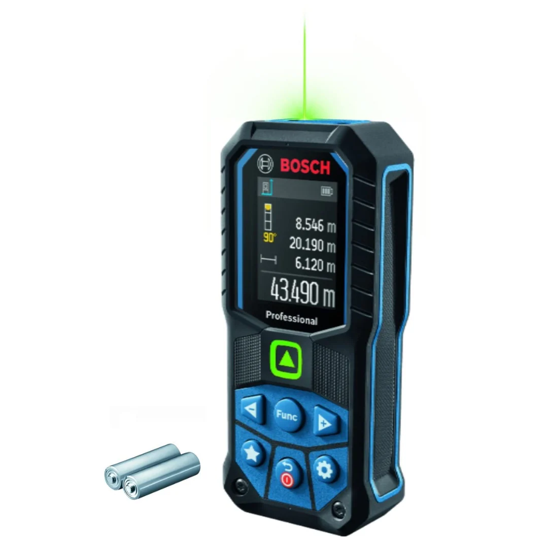 Bosch GLM 50-23 G 50M Range Laser Distance Meter with Green Color Backlit Display