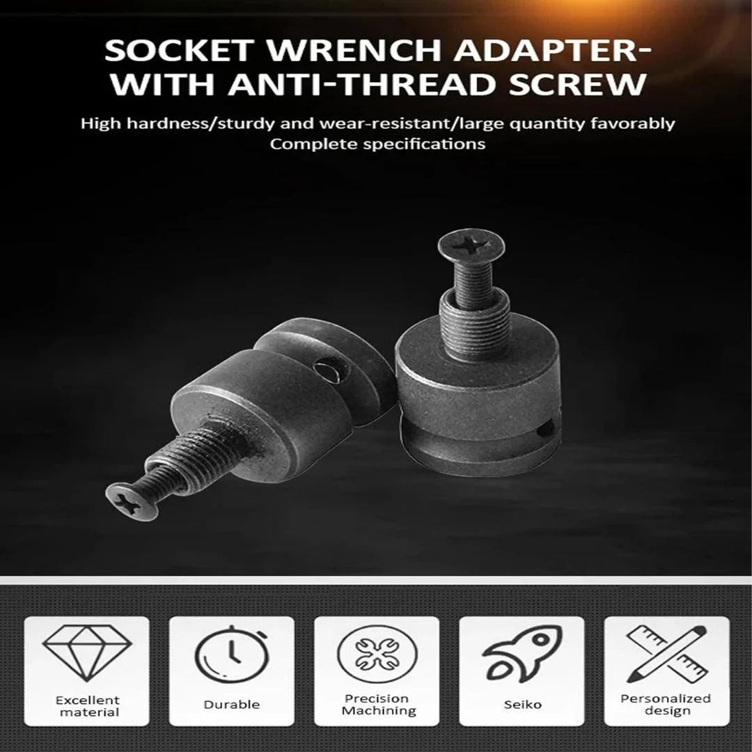 JPT 1/2 Inch Square Drive To 20UNF Drill Chuck Socket Adapter Impact Wrench Chuck Converter To Electric Drill | Chucks Adaptor Conversion For Impact And Ratchet Wrench - Image 6