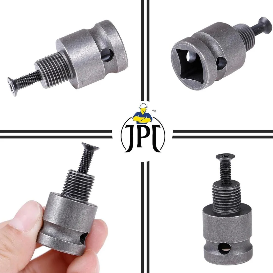 JPT 1/2 Inch Square Drive To 20UNF Drill Chuck Socket Adapter Impact Wrench Chuck Converter To Electric Drill | Chucks Adaptor Conversion For Impact And Ratchet Wrench - Image 7