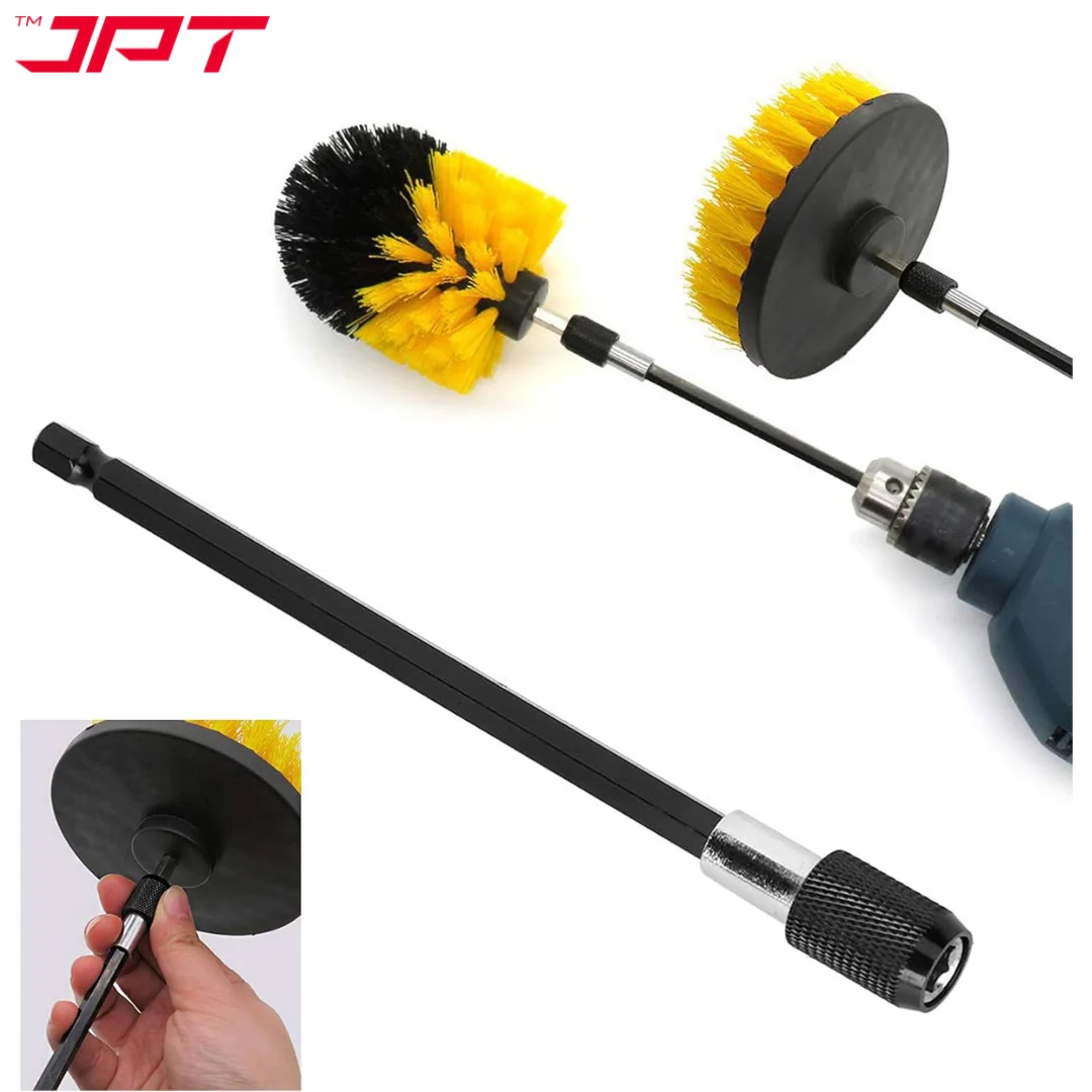 JPT 1/4-Inch Hex Shank Magnetic Bit Holder | Quick Release Screwdriver Extension Bar | 150MM Drill Bit Holder with Adjustable Collar for Impact Driver & Electric Drill - Image 8