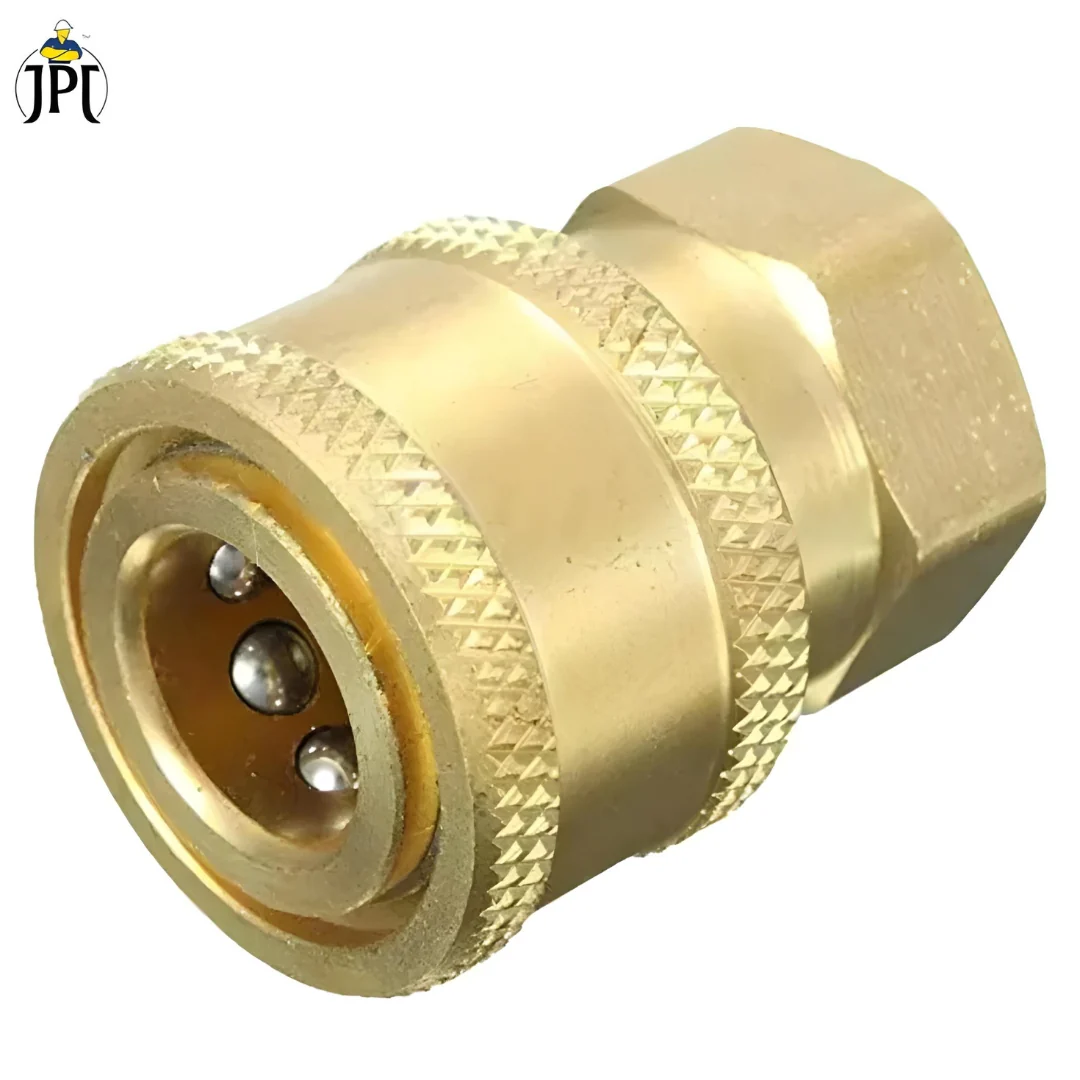 JPT Combo 10"/25CM Pressure Washer Extension Rod, One Quick Connector, And 5-Piece 1/4-Inch Quick Connect Universal Pressure Washer Nozzle Tips - Image 6