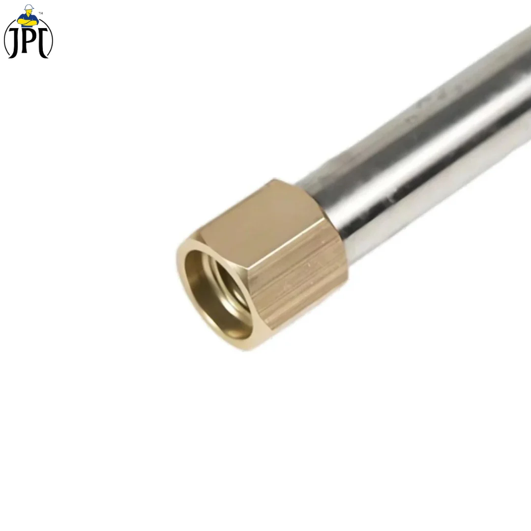 JPT Combo 10"/25CM Pressure Washer Extension Rod, One Quick Connector, And 5-Piece 1/4-Inch Quick Connect Universal Pressure Washer Nozzle Tips - Image 8
