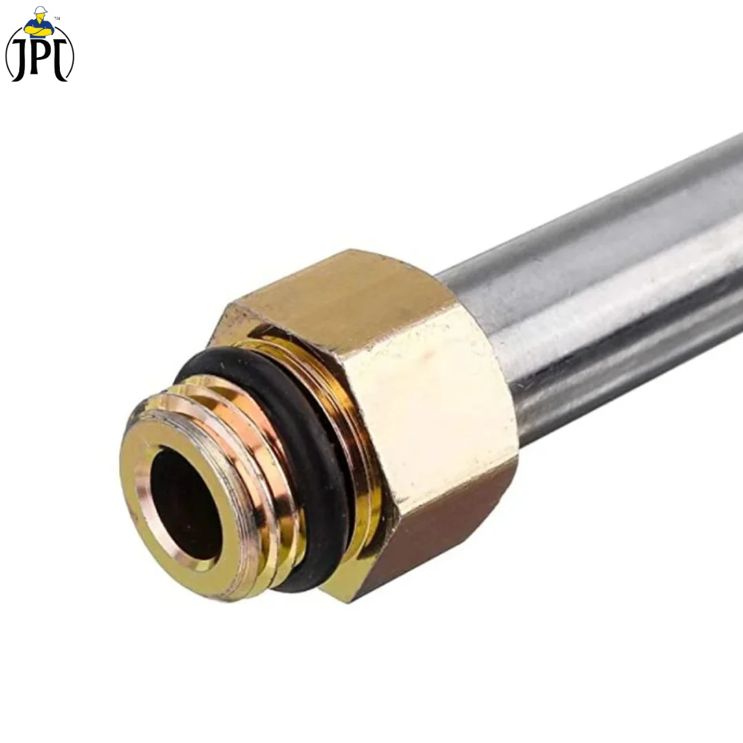 JPT Combo 10"/25CM Pressure Washer Extension Rod, One Quick Connector, And 5-Piece 1/4-Inch Quick Connect Universal Pressure Washer Nozzle Tips - Image 9