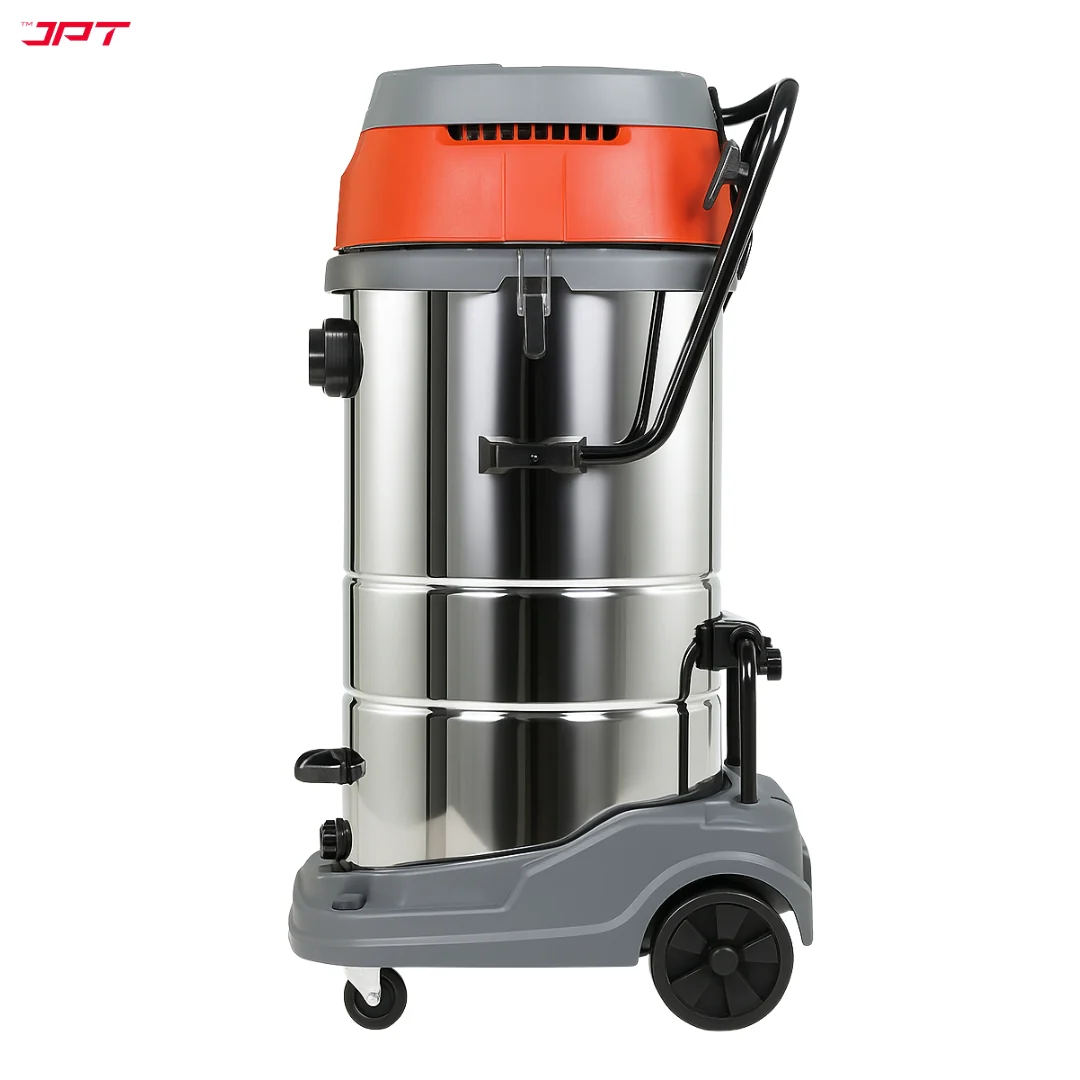 JPT Heavy Duty Wet and Dry Vacuum Cleaner | 4500W Triple Motor | 28 KPA Suction Power | 100L Stainless Steel Tank | 99.6% HEPA Filtration | Clean Wet & Dry Messes Of Home & Industrial - Image 4