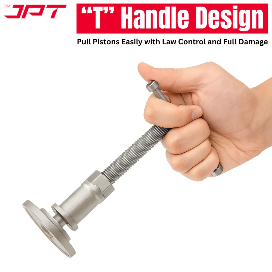 JPT 16-Pieces Brake Caliper Piston Rewind Tool Kit | Universal Brake Piston Tool Kit for Disc Brake Pad Replacement | Car Brake Repair Kit for Front & Rear Calipers - Image 7
