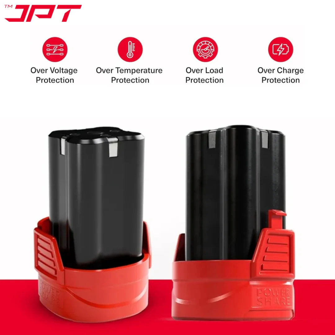 JPT Heavy-Duty 18v Lithium-Ion 1500mAh Battery for 18V Green Drill Machine - Image 6