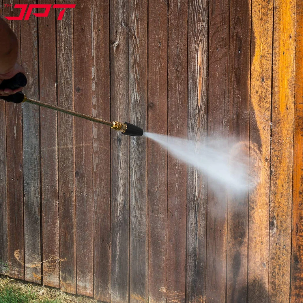 JPT Pressure Washer Turbo Nozzle | 360° Rotating Spray Turbo | 4000 PSI Pressure with 4.0 GPM | 1/4-Inch Quick Connector for Cleaning Brick, Concrete, and Vinyl Surfaces - Image 7