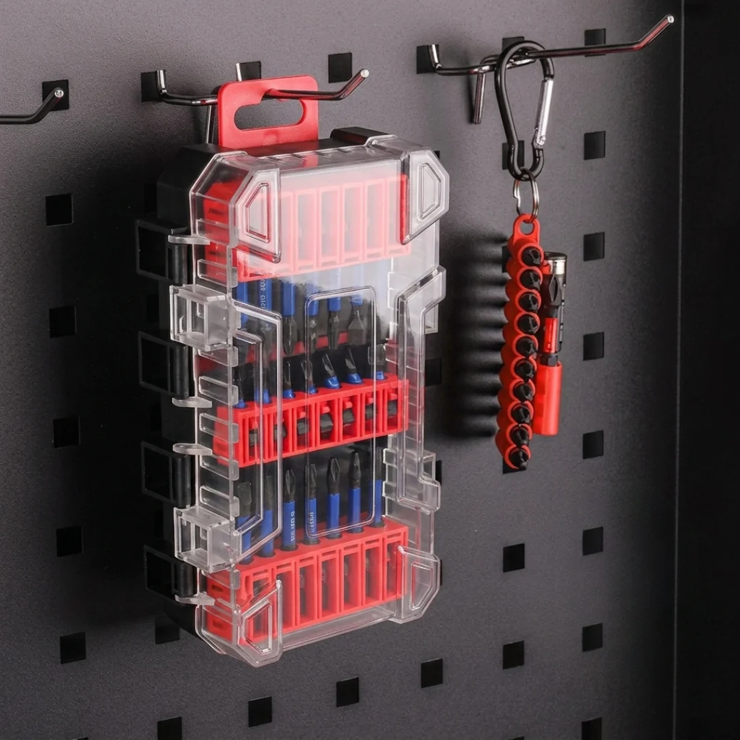 JPT 42-Piece Impact Rated S2 Steel Bit Set | Phillips, Pozidriv, Torx, Hex & Slotted Bits with Bit Holder & Socket Adapter | Taiwan Material for Impact Driver & Drill | Ultra Heavy Duty - Image 7