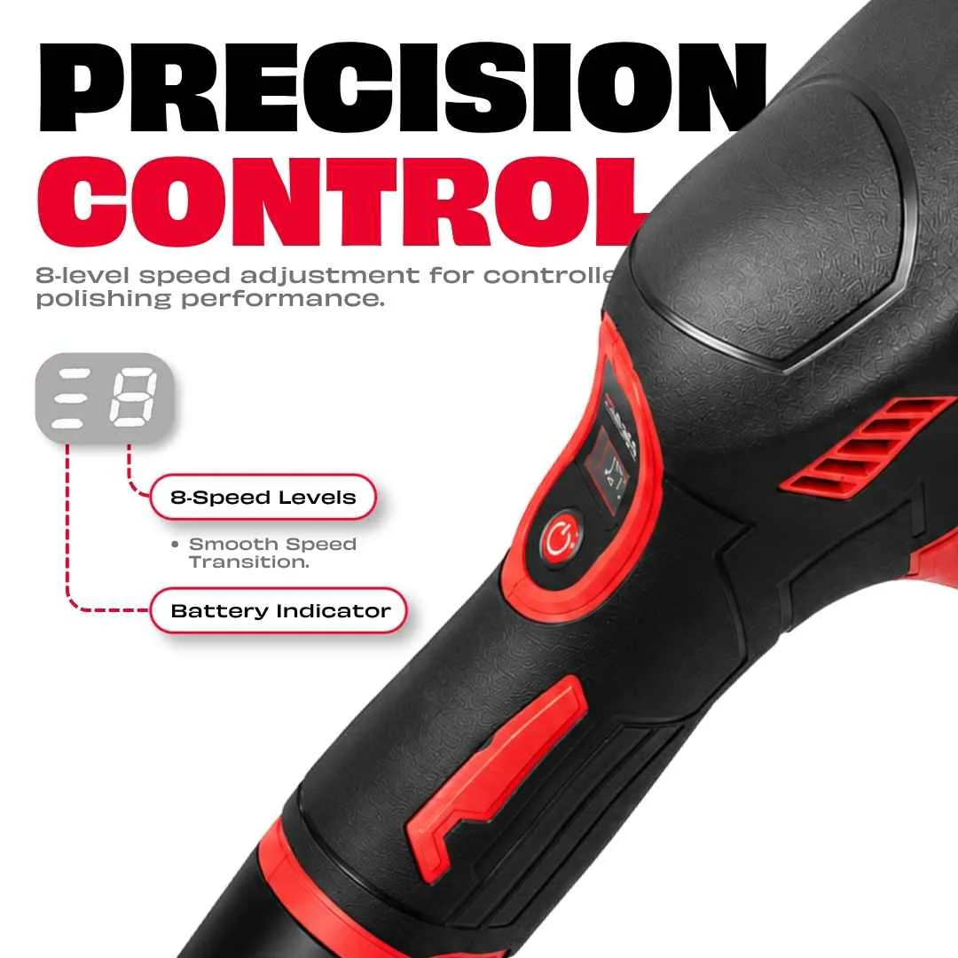 JPT 5" Cordless Car Polisher - Image 3