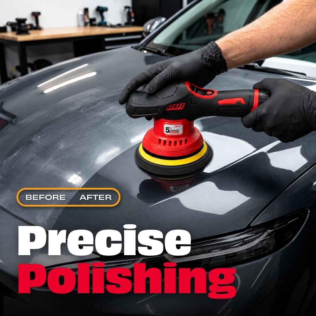 JPT 5" Cordless Car Polisher - Image 5