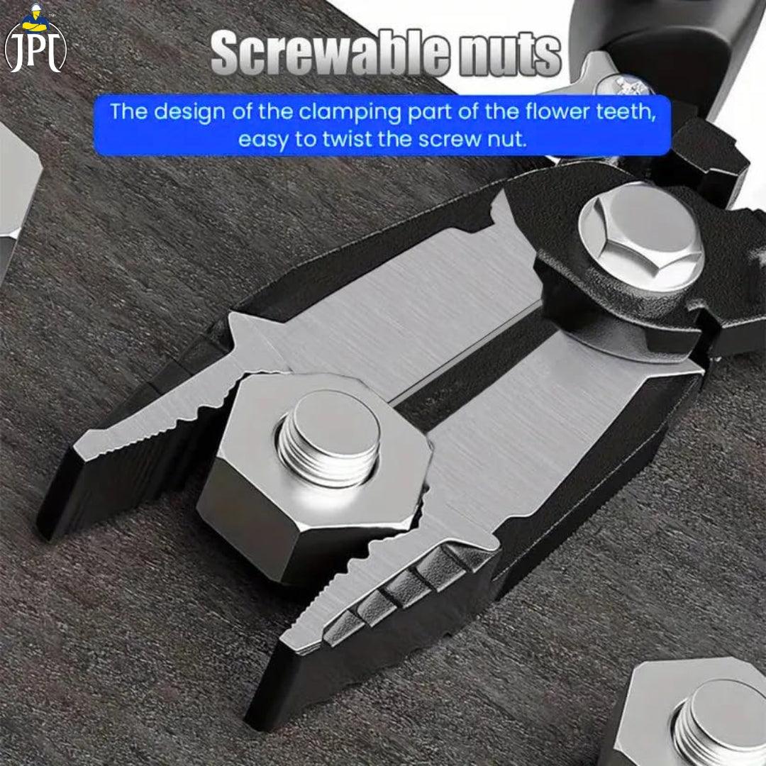 JPT 8-Inch Heavy Duty High-Leverage Cutting Plier for Twisting, Clamping Screws, and Cutting Soft Metals like Copper and Aluminum - Image 5
