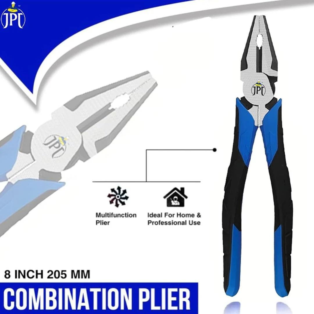 JPT 8-Inch Heavy Duty High-Leverage Cutting Plier for Twisting, Clamping Screws, and Cutting Soft Metals like Copper and Aluminum - Image 7