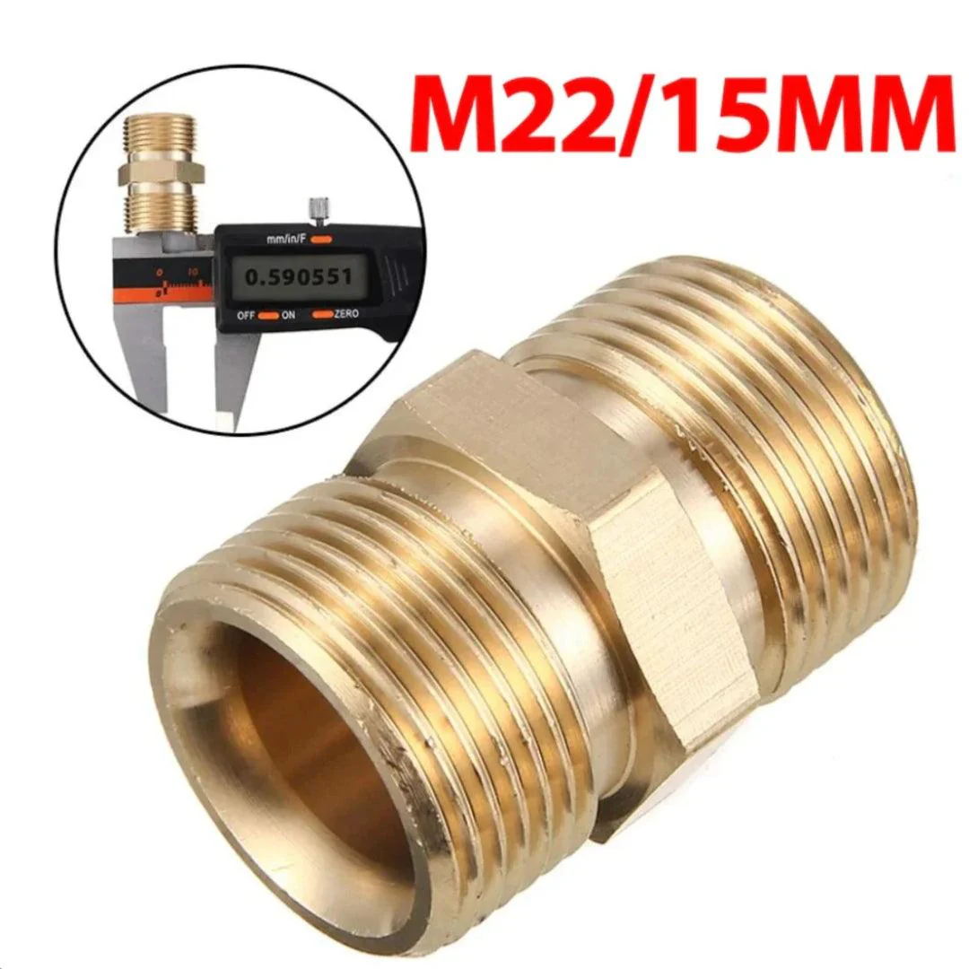 JPT Heavy Duty 8-Metre Pressure Washer Hose Pipe | American Standard M22 Thread With O-Ring Seals | 1/4-Inch Quick Connect | Stand Upto 4300 PSI Pressure | M22-15mm Metric Male Thread Fitting Included - Image 5