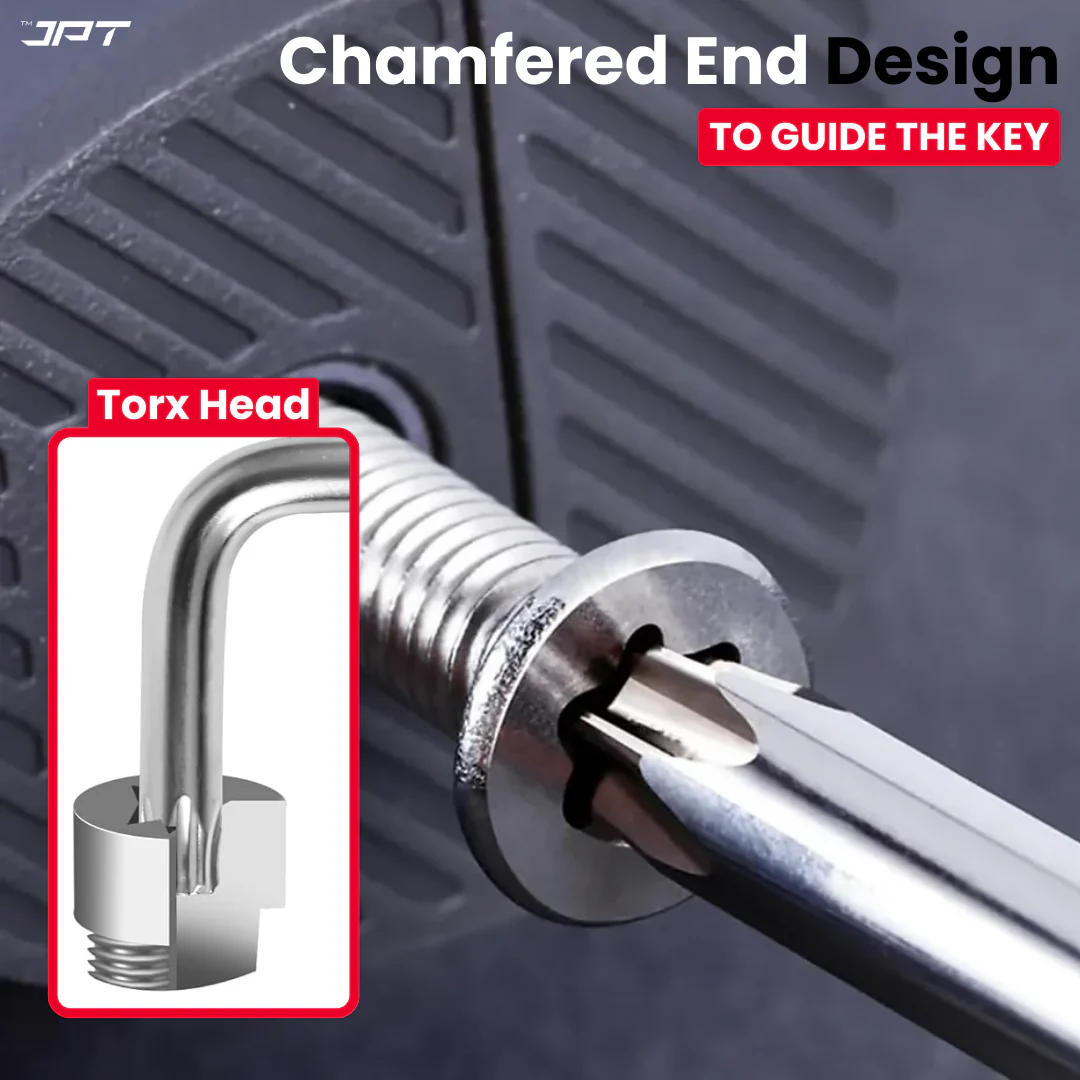 JPT 9-Piece Torx Allen Key Set (T10–T50) – 5 Inch L-Type Heavy Duty CR-V Chrome Vanadium Allen Key, Professional Heavy Duty Hex Key Set with Holder for Bike, Car & Industrial Use - Image 5
