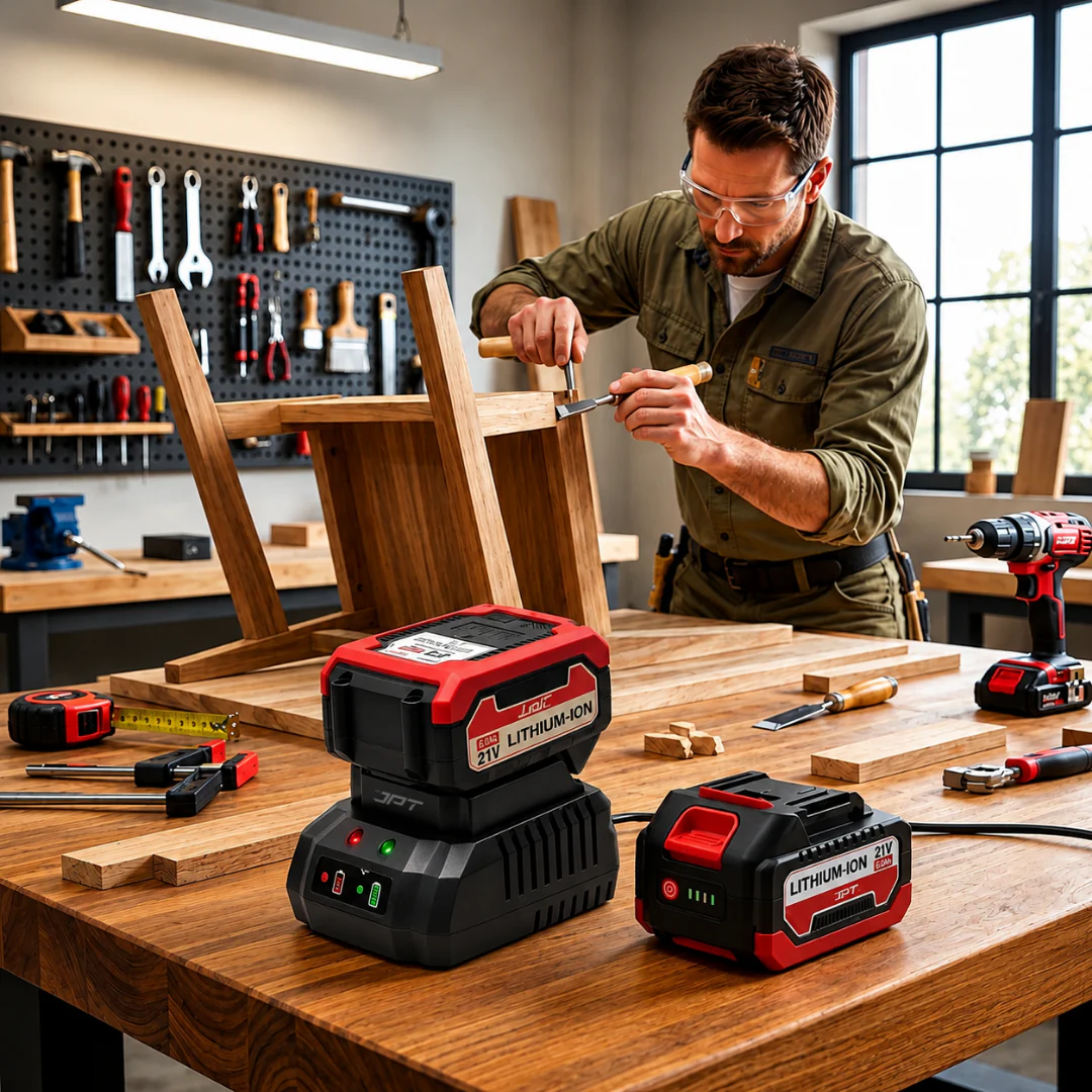 JPT Cordless Power Tool Charger 18/21V, True 2A Output, Ultra Heavy Duty - Image 7