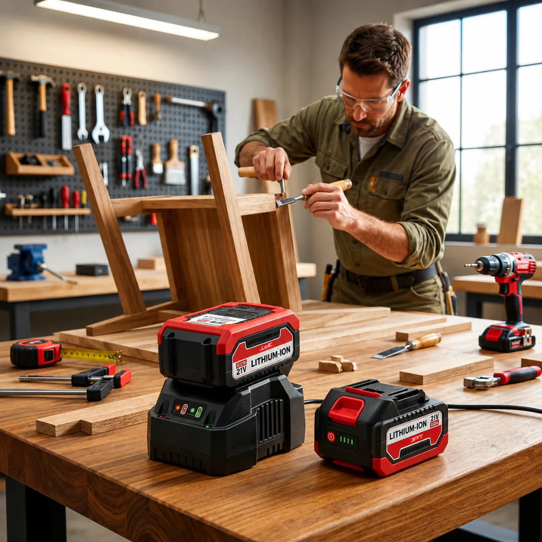 JPT Cordless Power Tool Charger 18/21V, True 4A Output, Ultra Heavy Duty - Image 7