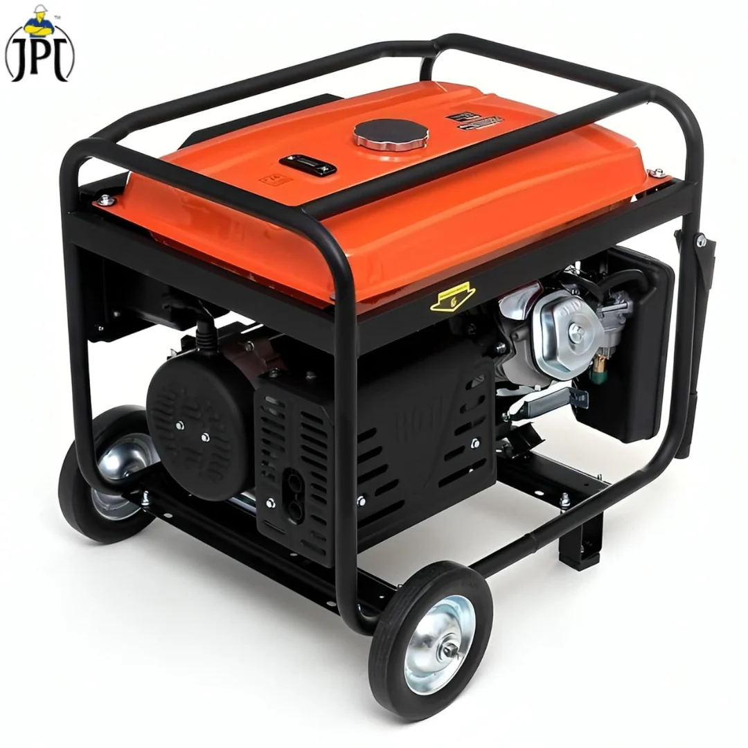 DWT 5.5 KVA Self-Start Portable Petrol Generator | 5500-Watt Power Backup for Home, Outdoor, and Camping Use | Reliable Emergency Power Supply - Image 8