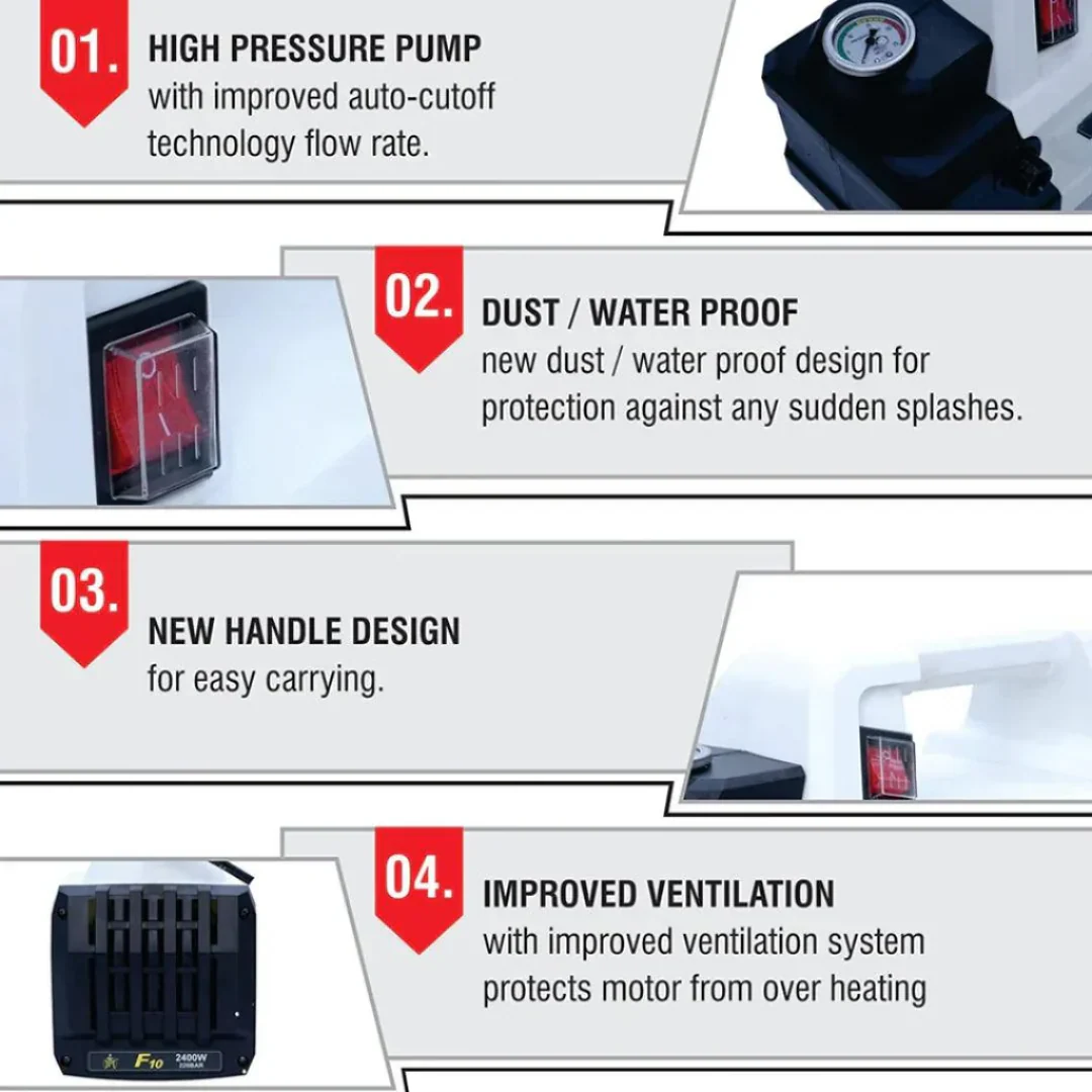 JPT F10 Pressure Washer Pump - Image 4