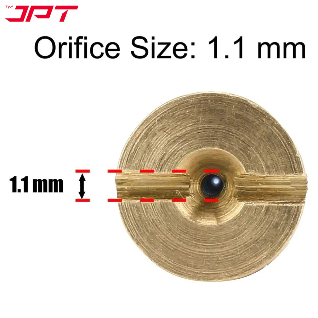 JPT 1.1mm Orifice for Foam Cannon and Foam Maker, Universal Thread Nozzle Tips and Mesh Filter for Thick Foaming - Image 5