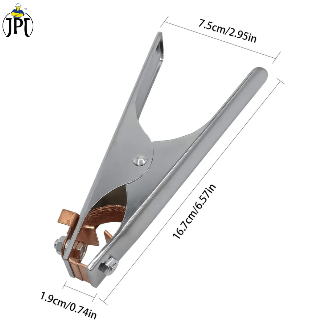 JPT Heavy Duty 300 Amp Welding Earthing Clamp, Suitable for MIG MMA TIG ARC Welder and Cutter Machine - Image 4