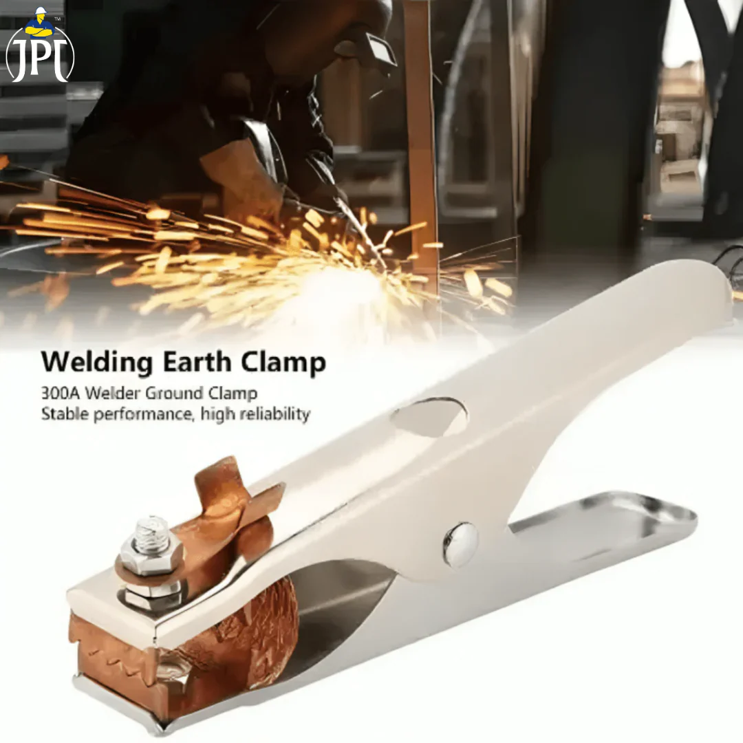 JPT Heavy Duty 300 Amp Welding Earthing Clamp, Suitable for MIG MMA TIG ARC Welder and Cutter Machine - Image 5