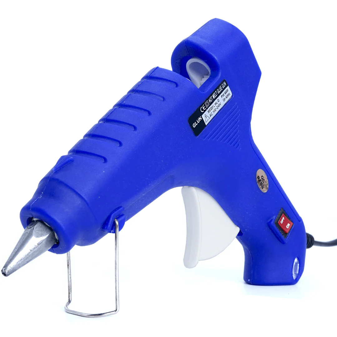 JPT 60W / 100-240V / 50-60 Hz Adjustable Hot Melt Glue Gun With On / Off Switch | LED Light | Easy Grip | Used It For Repairs Plastic, Wood, Metal Products, Art and Crafts - Image 5