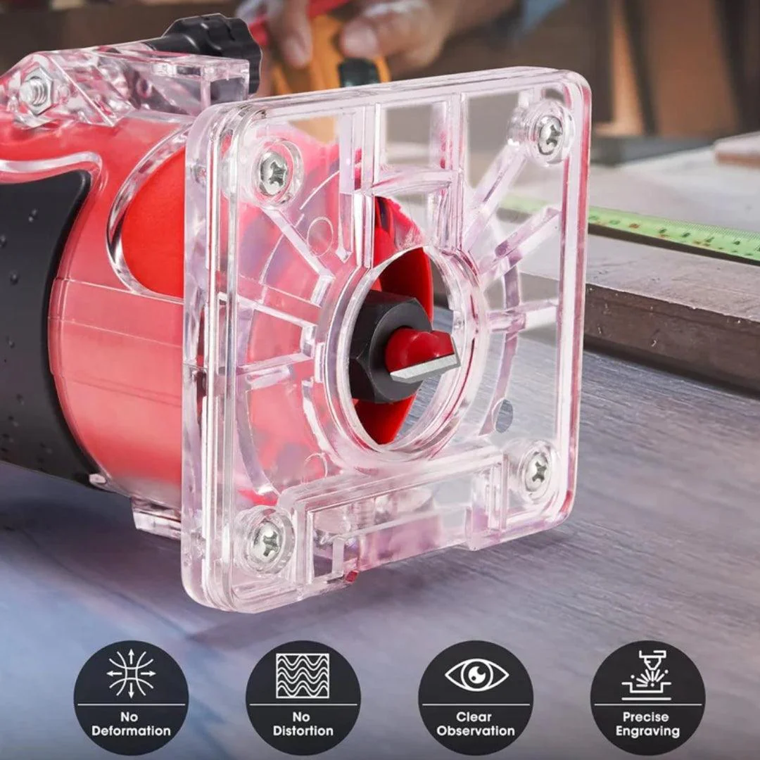 JPT Professional Compact Wood Router Machine | 700W Power | 30,000 RPM Speed | 60hz Frequency | 6.35mm Milling Cutter - Image 4