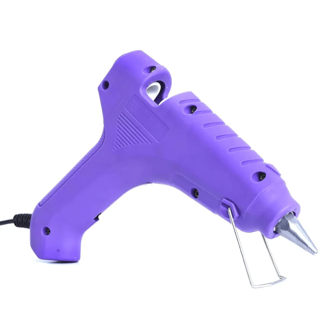 JPT Heavy Duty 80W / 100-240V / 50-60 Hz Adjustable Fast Heating Glue Gun with On / Off Switch | Easy Grip | Repairs Toy Model, Plastic, Wood, Metal Products, Art and Crafts | Use with 7mm Glue Sticks - Image 4