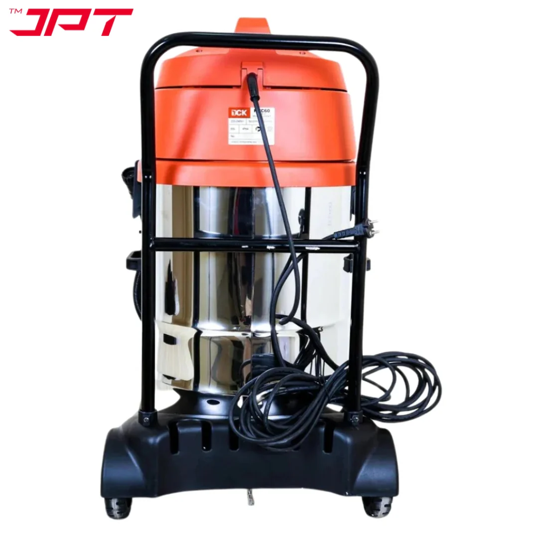 JPT KVC60 Ultra Heavy-Duty Wet and Dry Vacuum Cleaner | 2300-watt Double Motor | 22 kPa Suction Power | 60-Litre SS Tank | HEPA Filtration | Commercial Vacuum Cleaner for Home, Car, Industry Cleaning - Image 5