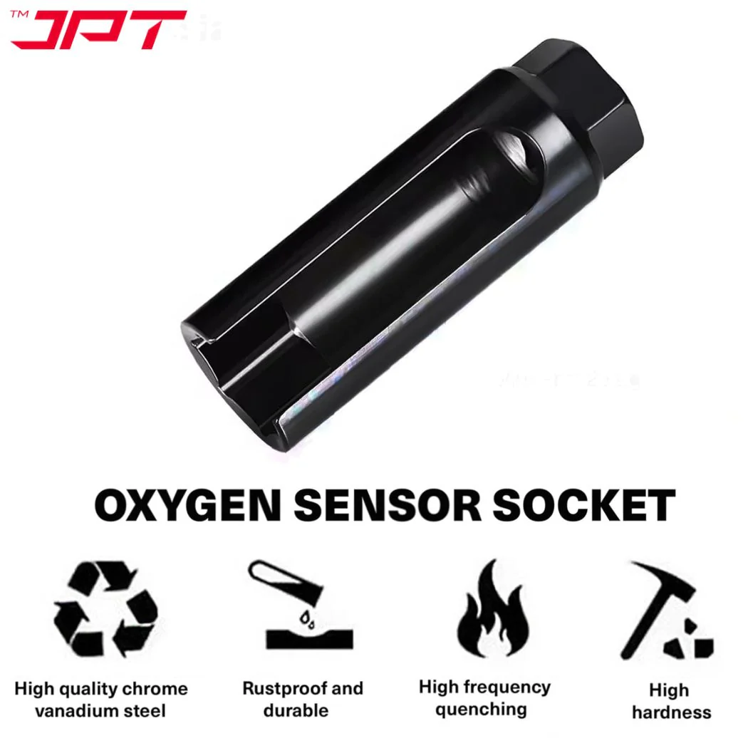 JPT Oxygen Sensor Socket 22mm (7/8 Inch) with Side Wire Cutout – Universal Oxygen Sensor Removal Tool, 1/2-Inch & 3/8-Inch Drive Compatible, Ideal for Most Cars, Trucks & SUVs - Image 4