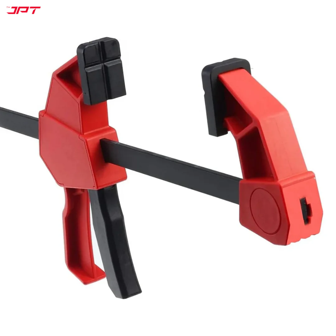 JPT Ultra Heavy-Duty 21-Inch Quick-Grip Bar Clamps | 300mm Clamping Range | One-Handed Wood Clamps with Quick-Release Trigger | F-Clamp Set | 165 lbs Hold | Woodworking, Carpentry, DIY - Image 8