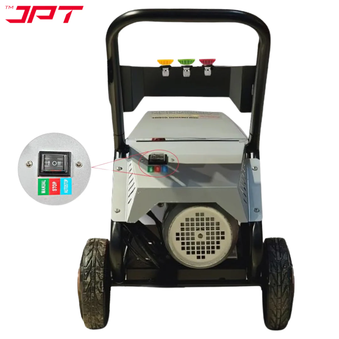 JPT Pro Series 3.7HPC Commercial Car Wash Machine | 2800-watt Powerful Motor | Max. 250 Bar Power | Max. 2655 PSI Pressure | Max. 16 L/Min Water Flow | Best for Car Service Centers, Industrial & Home Cleaning - Image 7