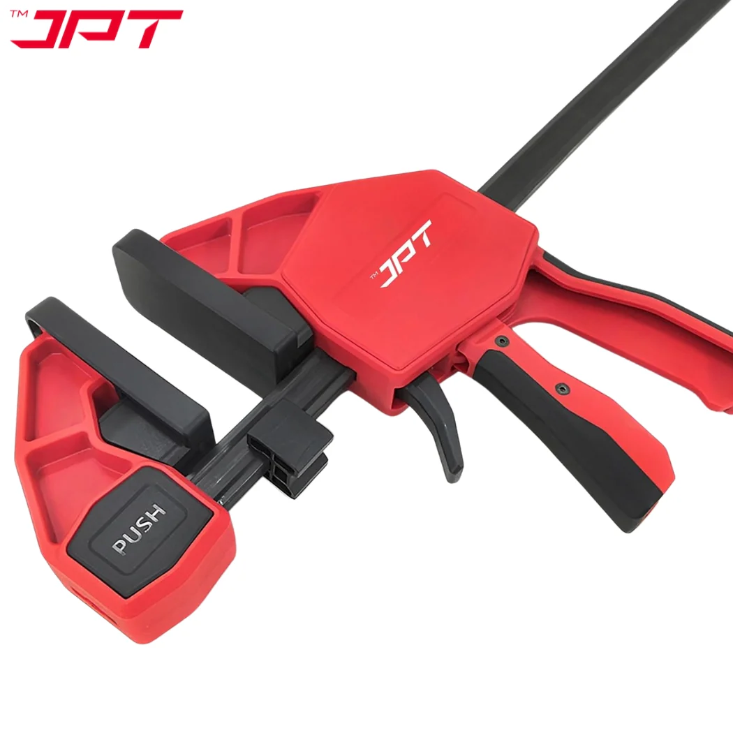JPT Ultra Heavy-Duty 57-Inch Quick-Grip Bar Clamps | 1200mm Clamping Range | One-Handed Wood Clamps with Quick-Release Trigger | F-Clamp Set | 661 lbs Hold | Woodworking, Carpentry, DIY - Image 8