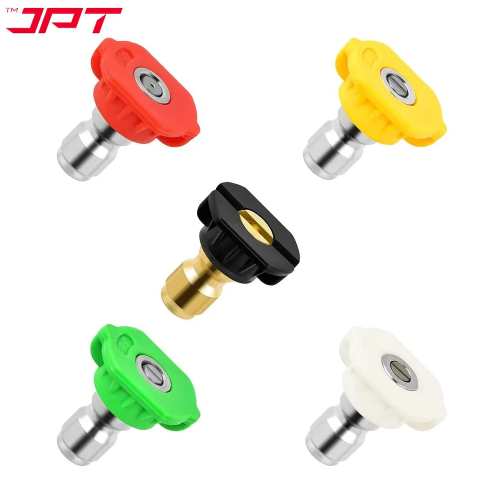 JPT Super Combo Domestic F10 Pressure Washer With 5 Multi Degree Nozzles, 2 Outlet Quick Connector & Coupler, Snow Foam Cannon, And All Other Accessories Included - Image 5