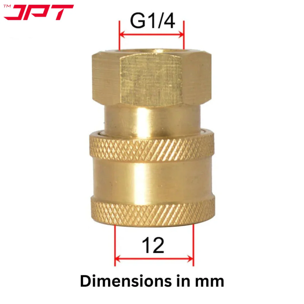 JPT Super Combo Domestic F10 Pressure Washer With 5 Multi Degree Nozzles, 2 Outlet Quick Connector & Coupler, Snow Foam Cannon, And All Other Accessories Included - Image 8