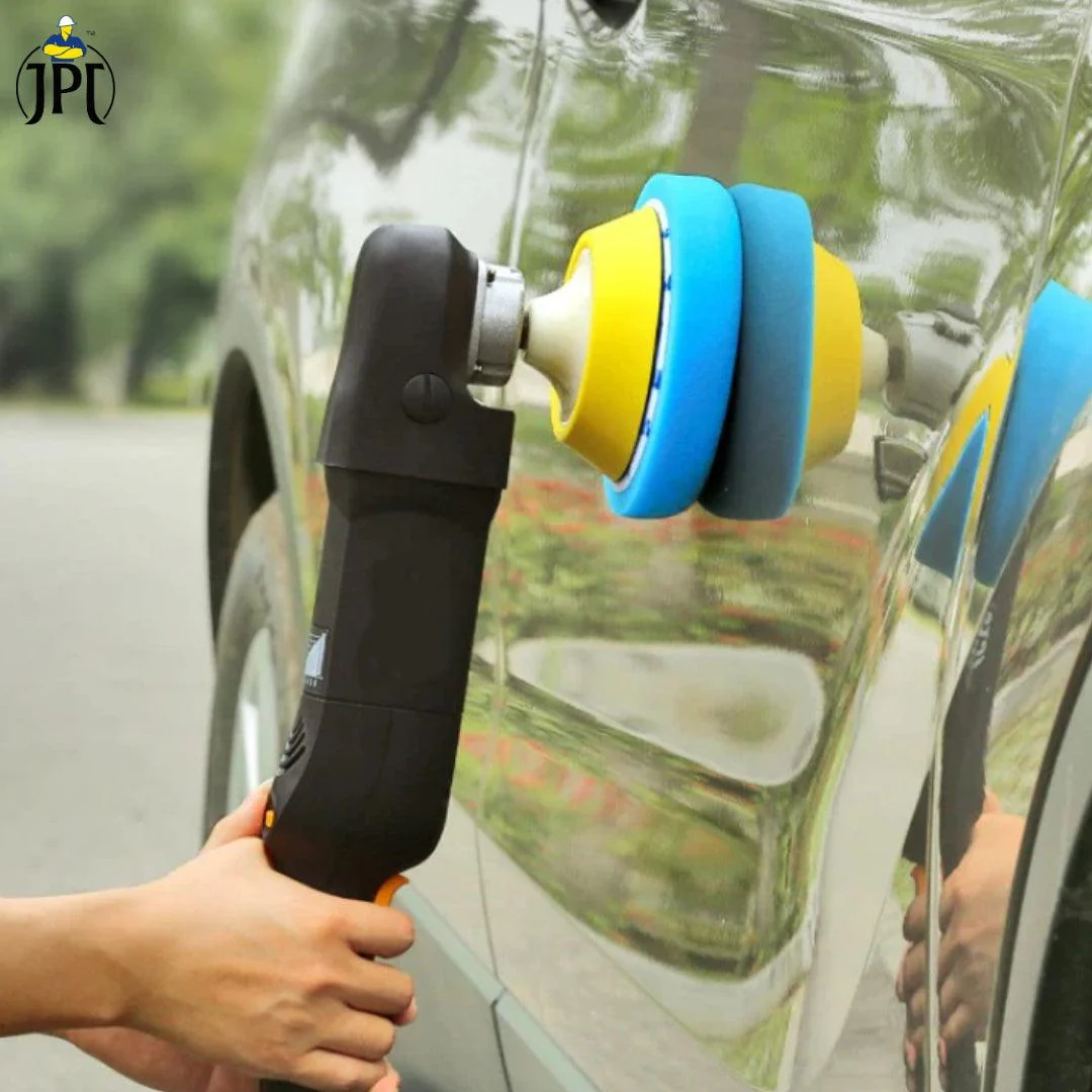 JPT T-40 Blue Color Buffing Polishing Pad 6 Inch 150mm Compound Buffing Sponge Pad for Car Buffer Polishing and Waxing - Image 7